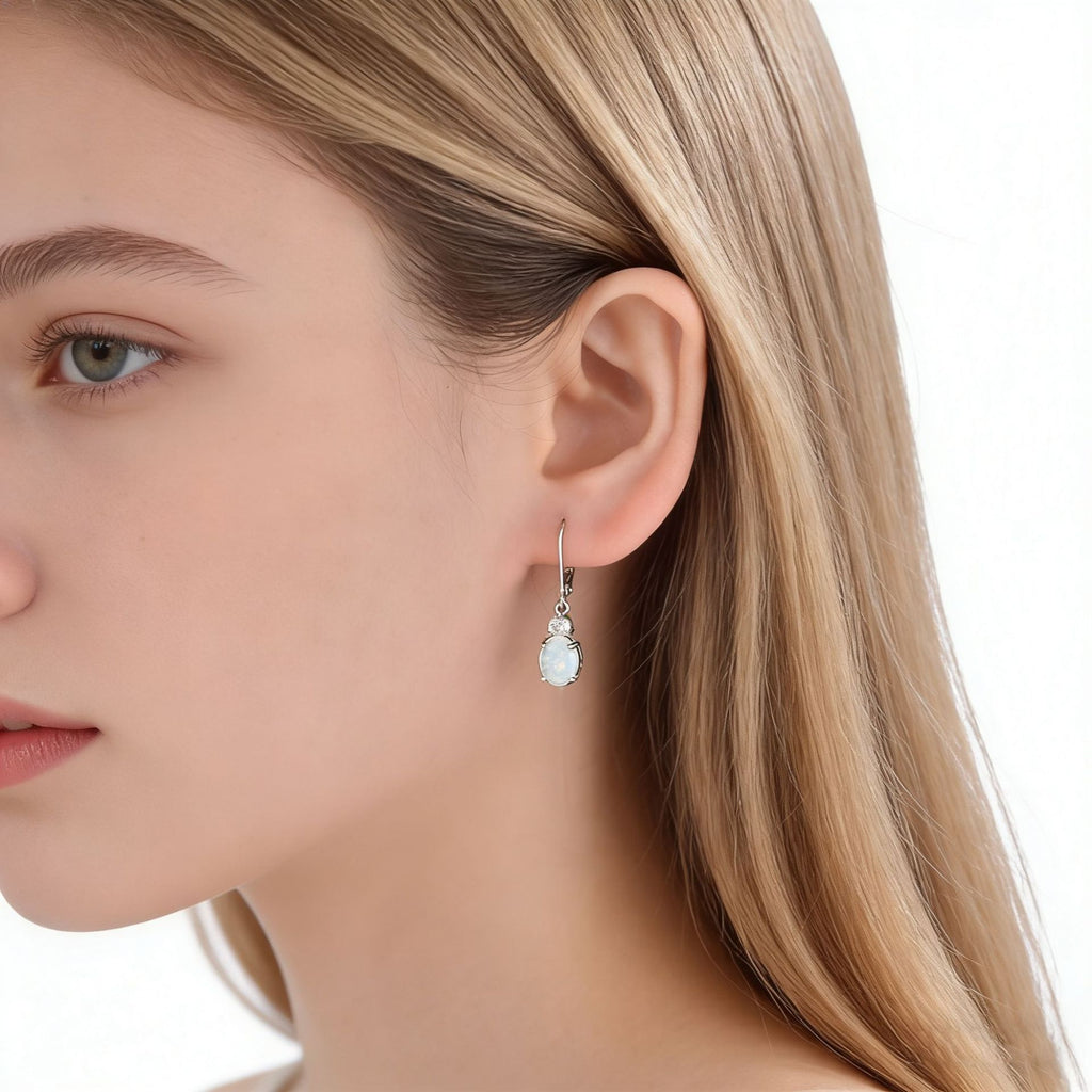 Opal Earrings