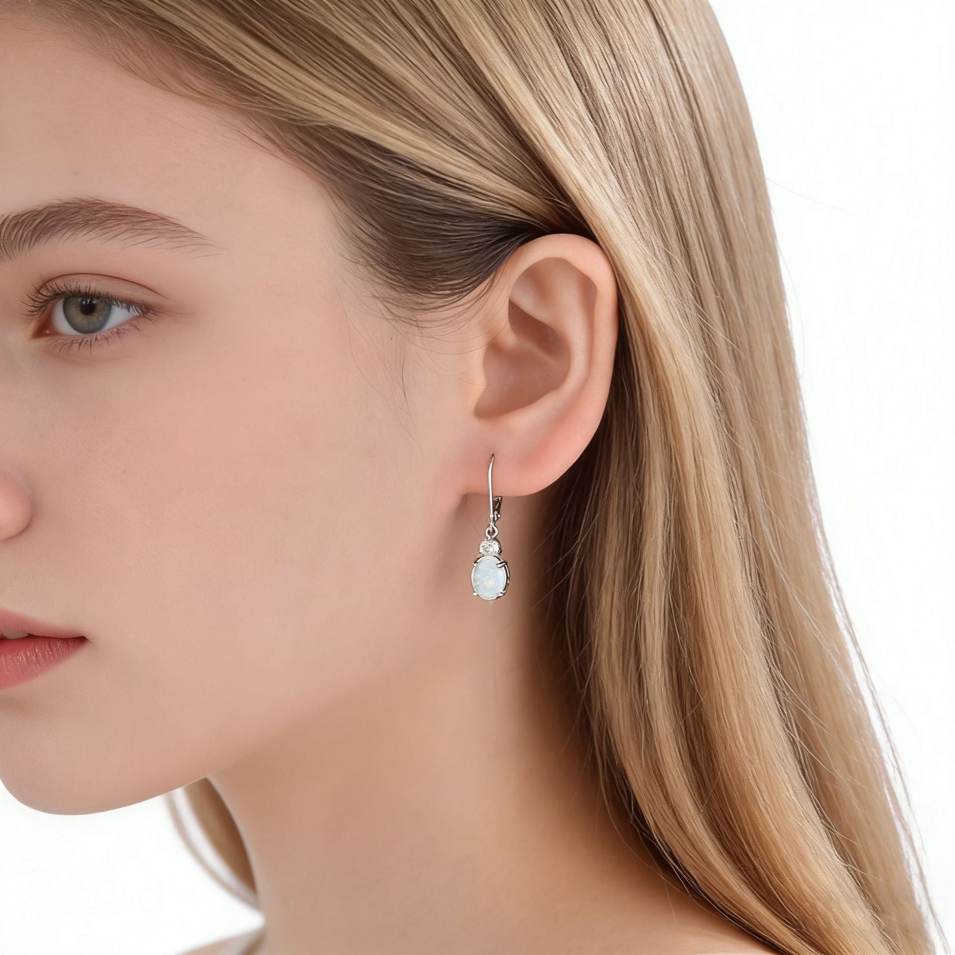 Opal Earrings