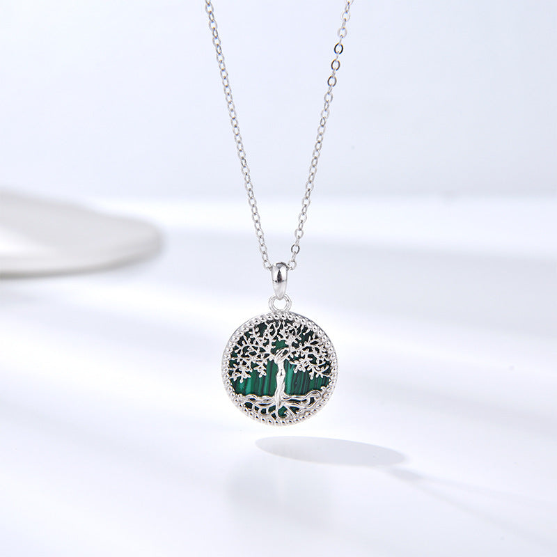 S925 Sterling Silver Tree of Life Necklace