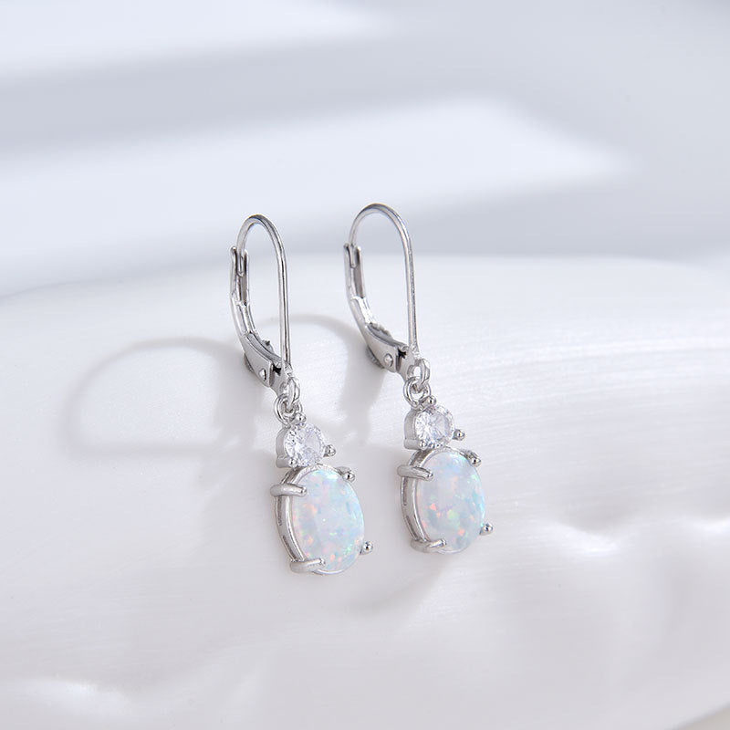 Opal Earrings