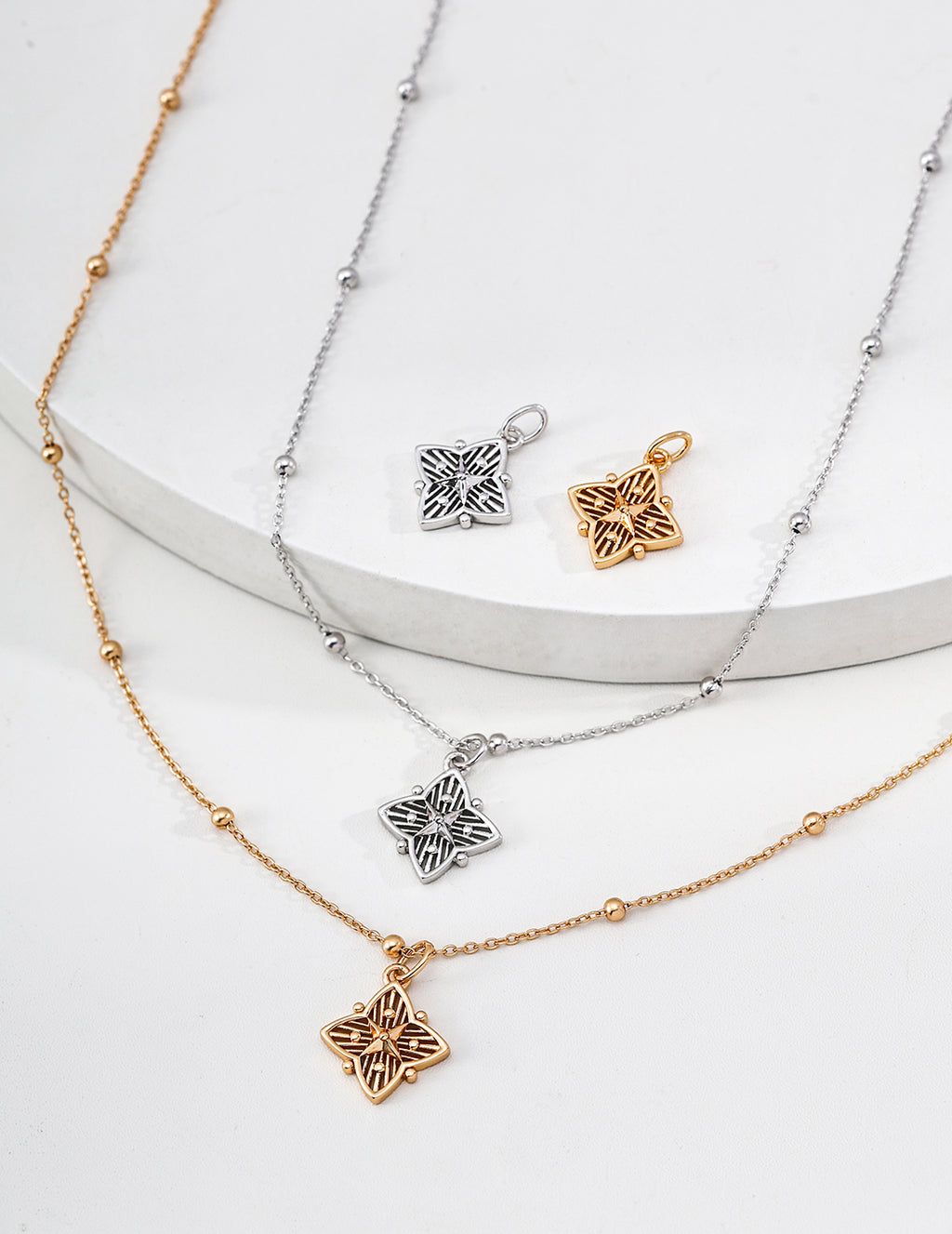 Four-Leaf Clover Necklace