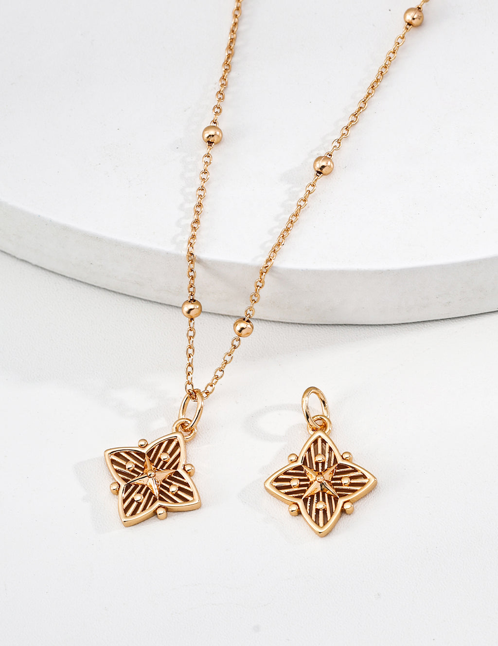 Four-Leaf Clover Necklace