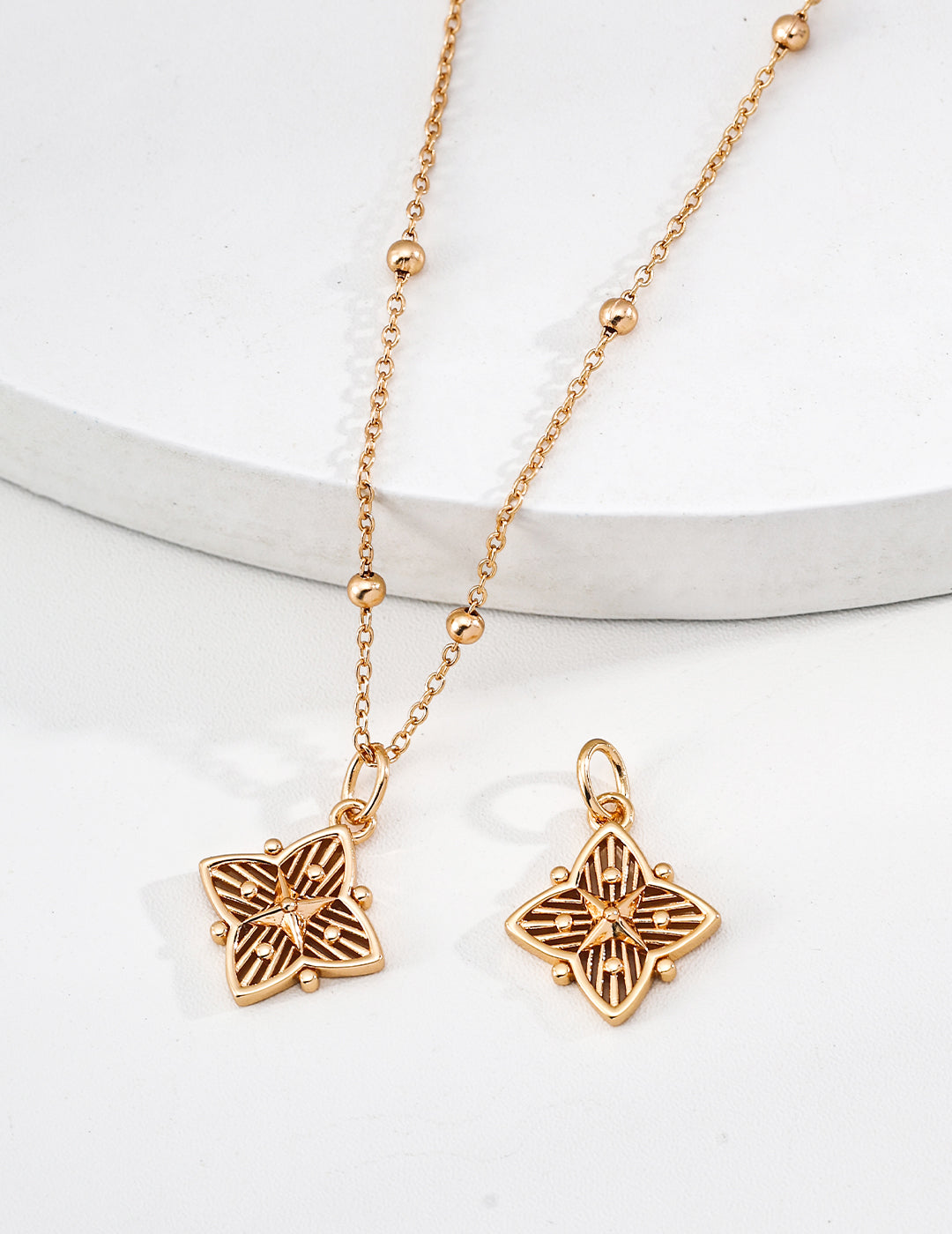 Four-Leaf Clover Necklace