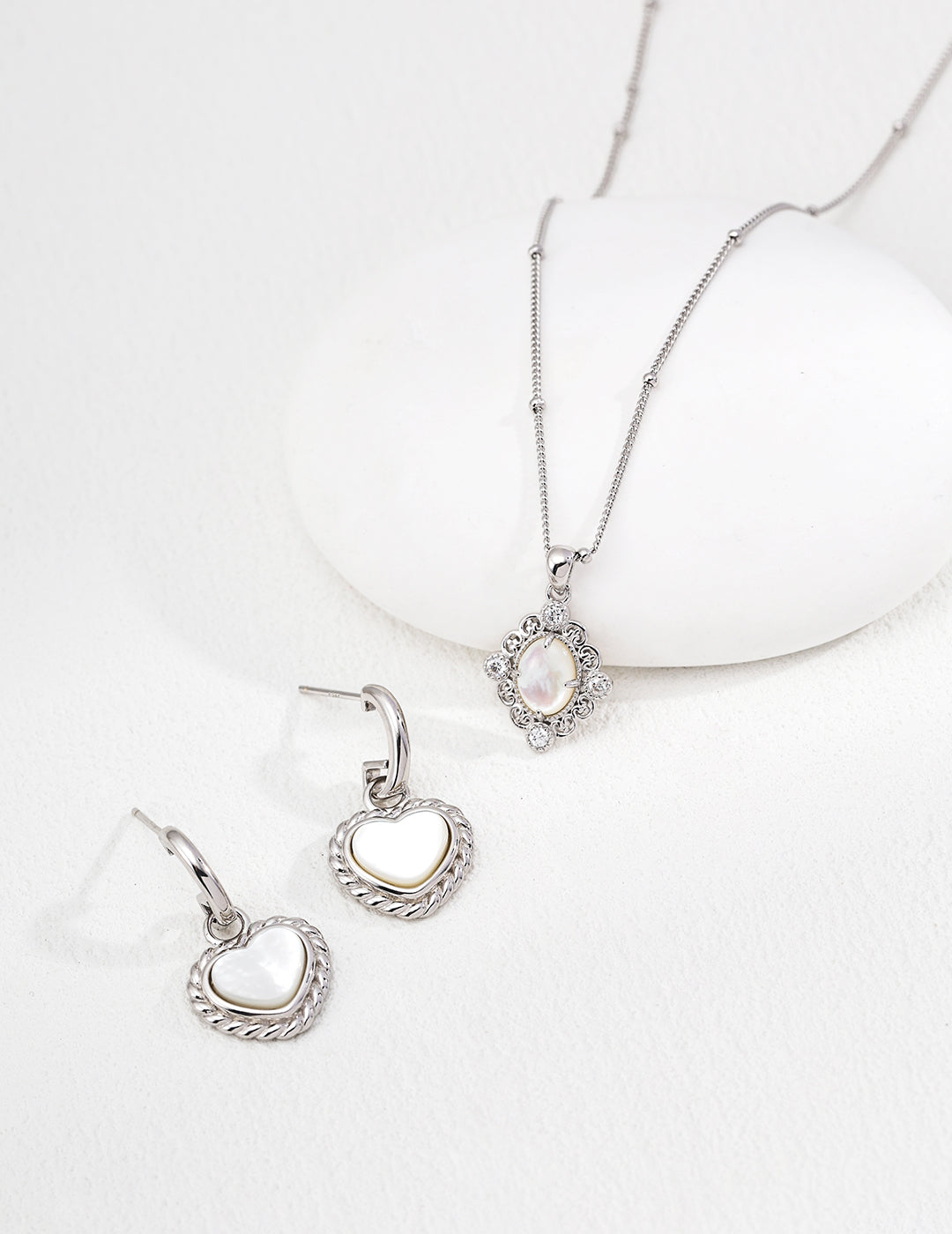 925 Sterling Silver Imperial-Style Amethyst Necklace