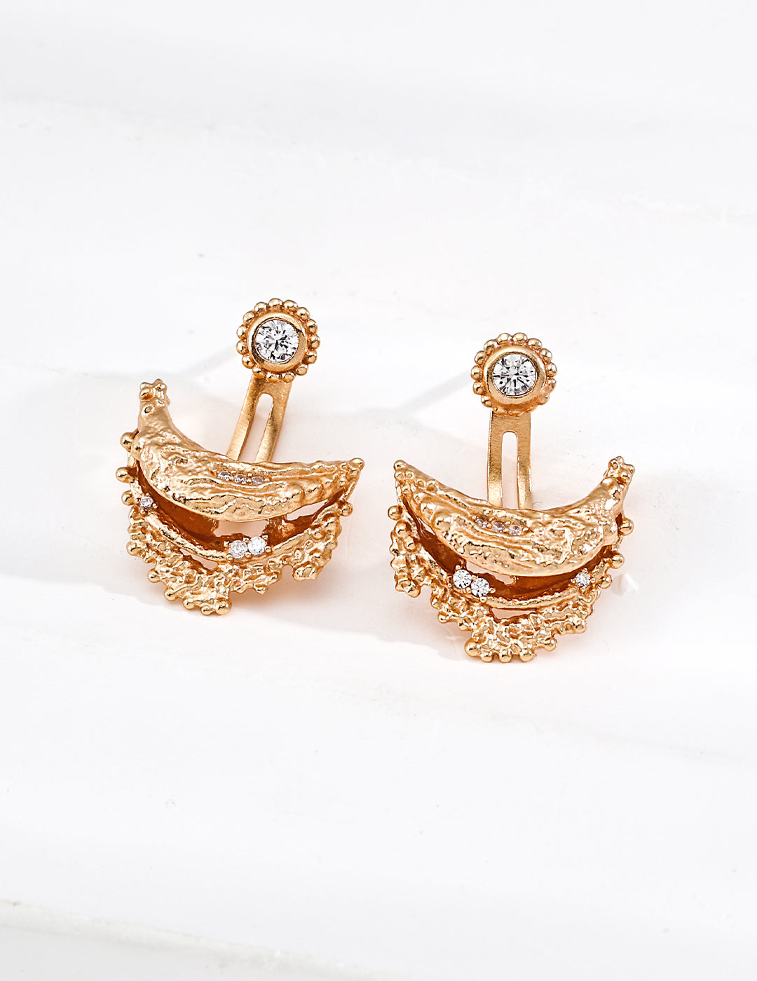 Retro Zircon Earrings