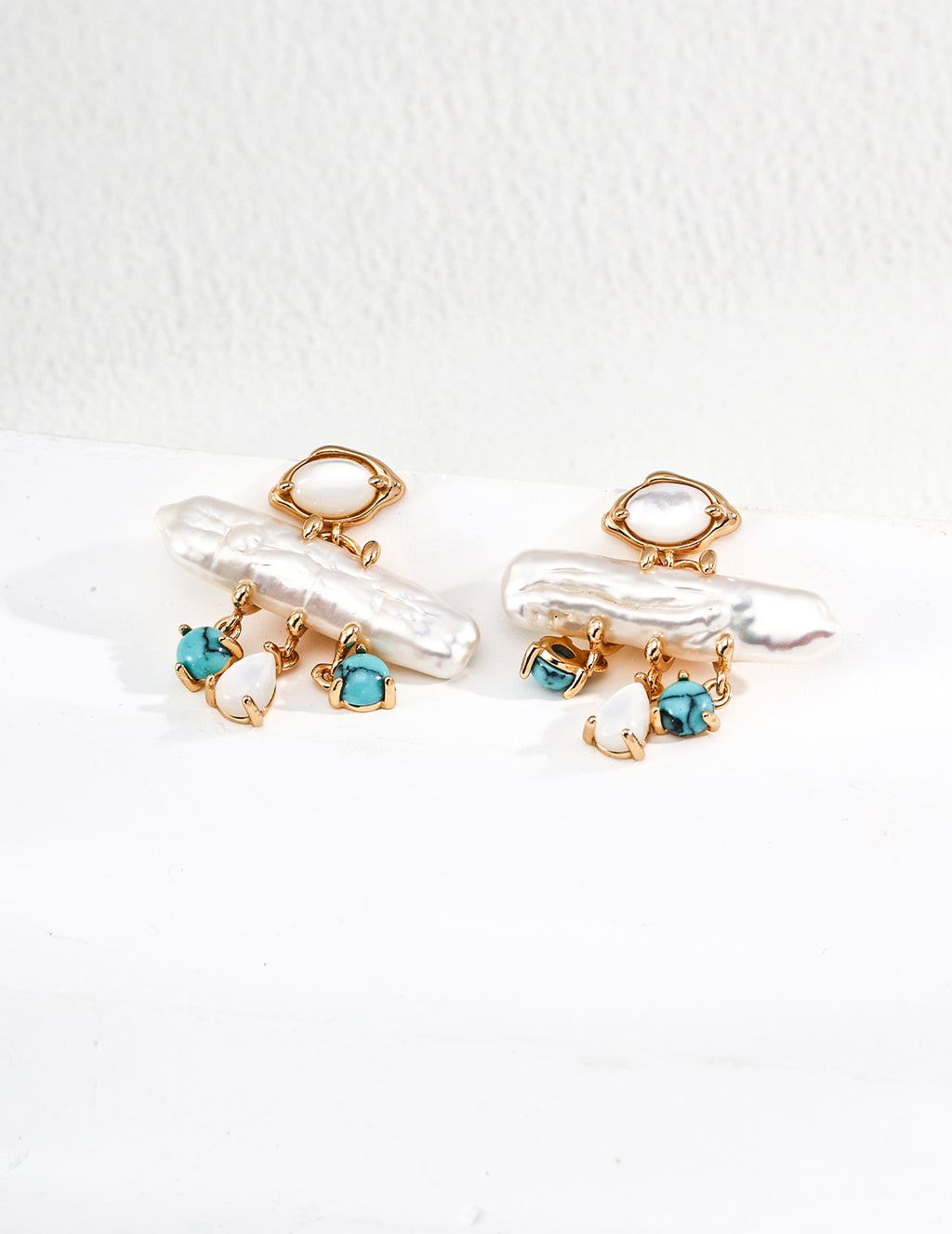 Natural Pearl Earrings