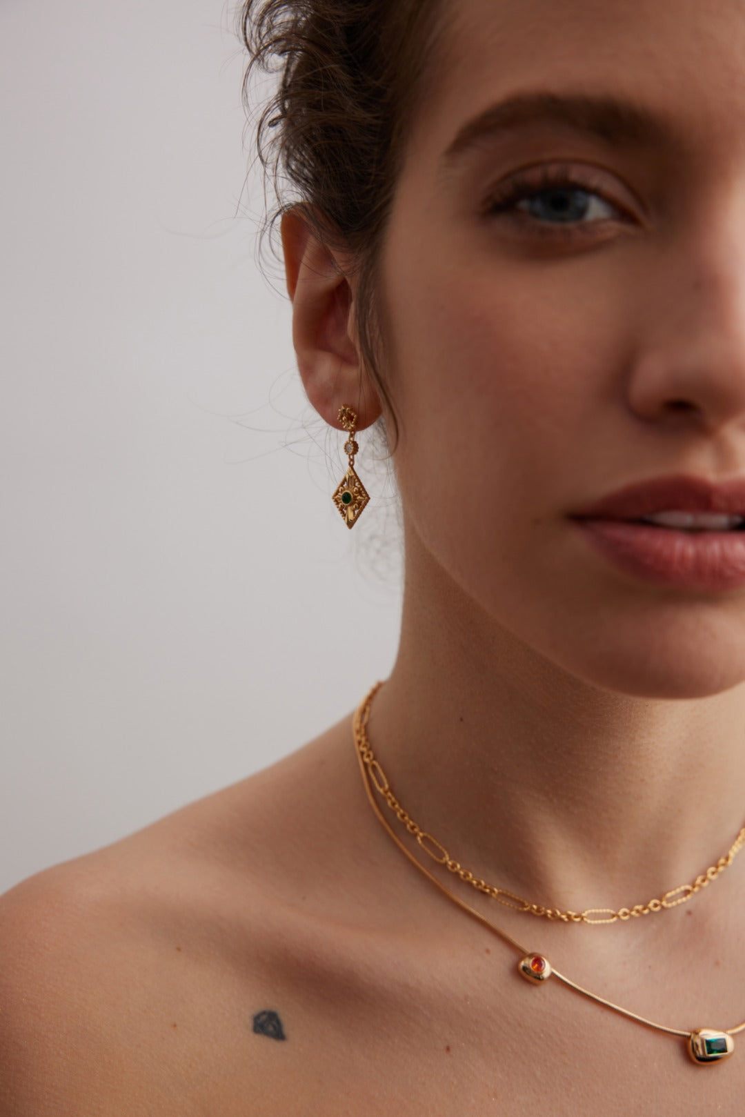 Sterling Silver Zirconia Earrings