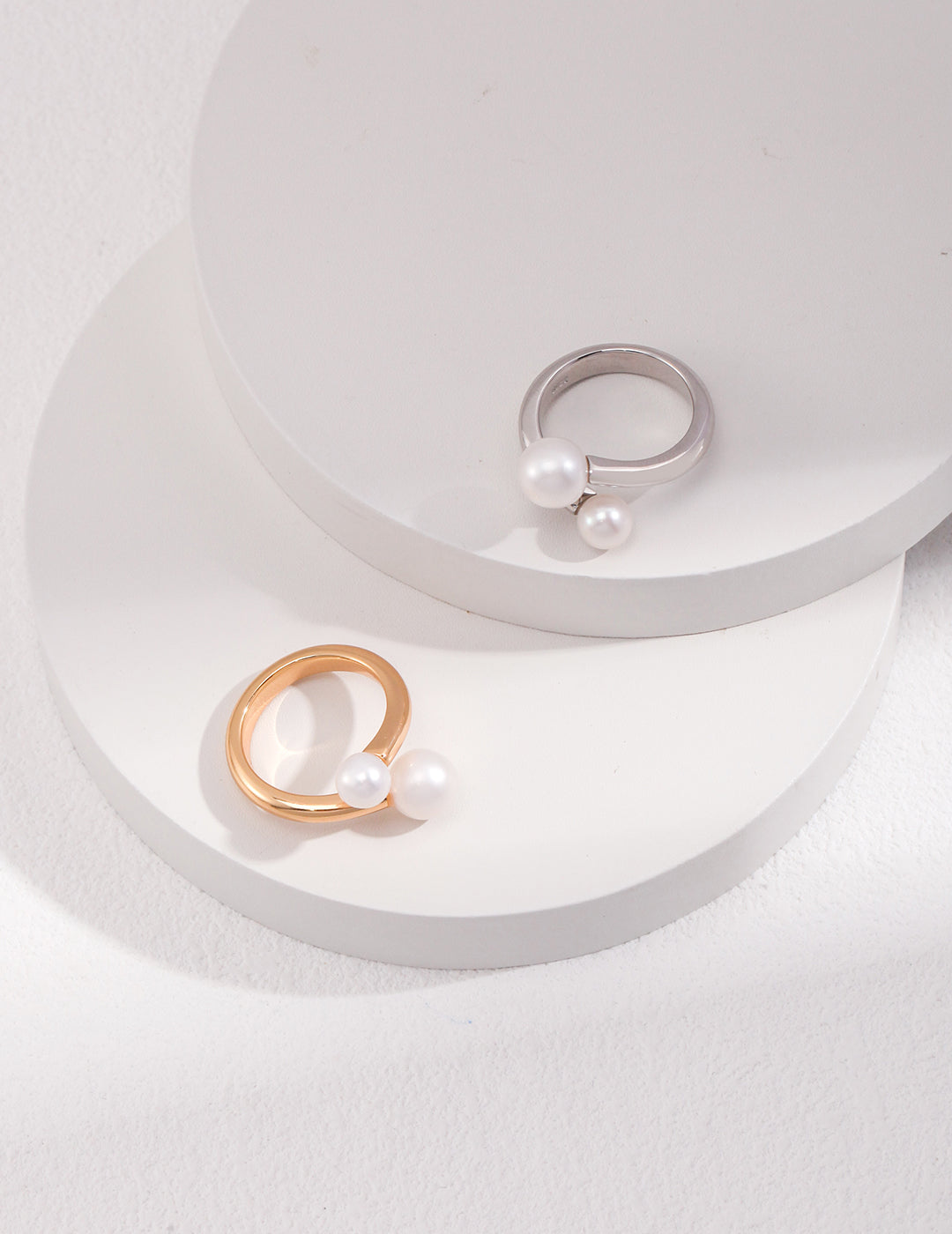 Sterling Silver Natural Pearl Ring