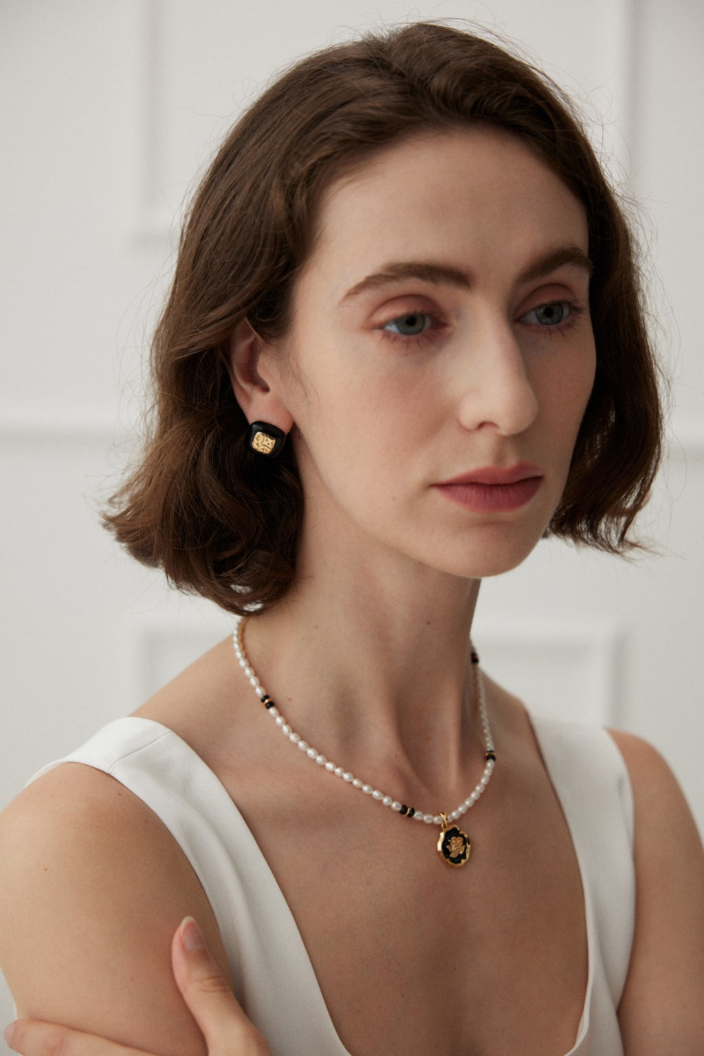 Drip Enamel Stud Earrings