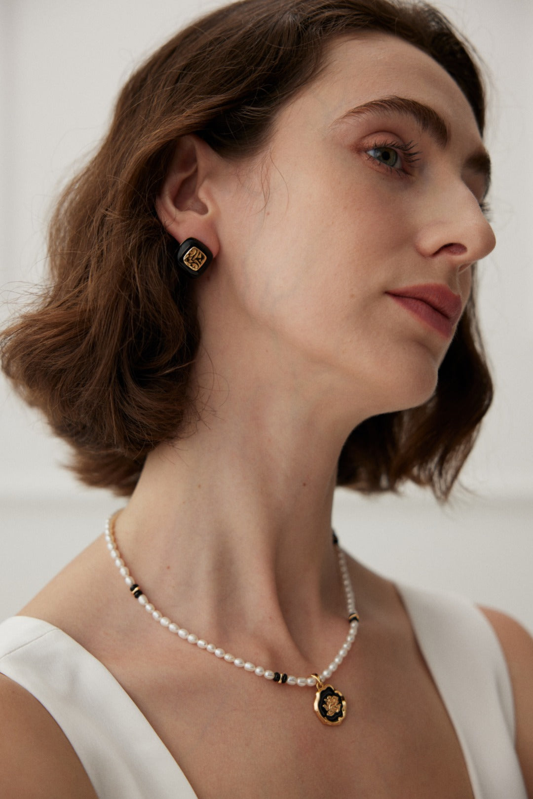 Drip Enamel Stud Earrings