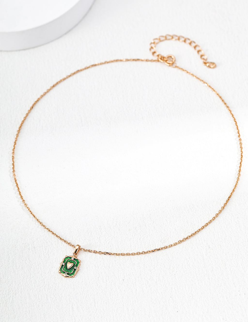 Retro Drip Glaze Necklace