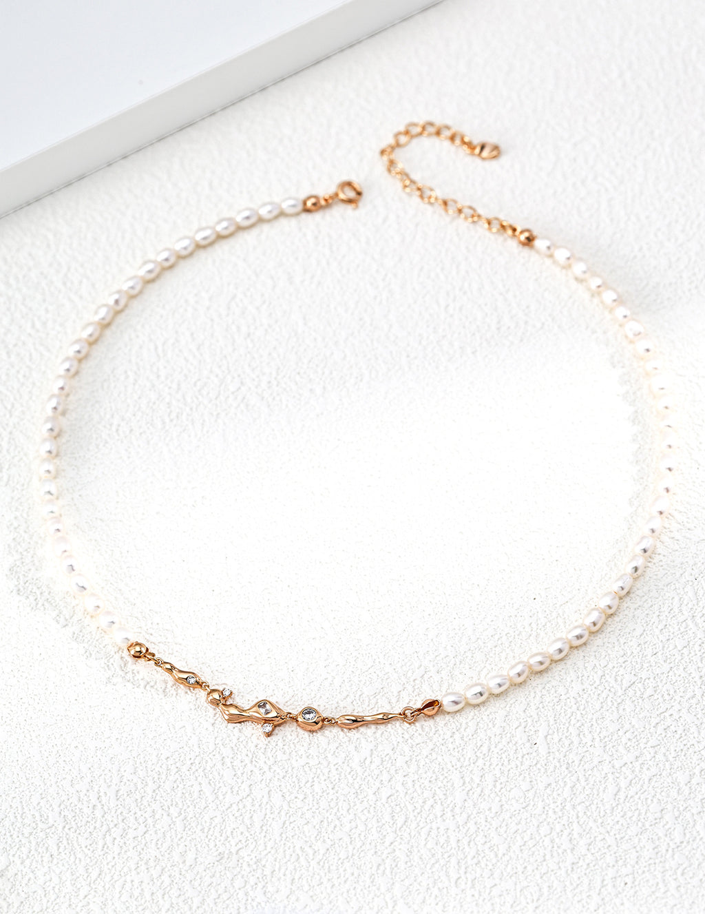 “Dreaming of the Milky Way” Zircon Necklace