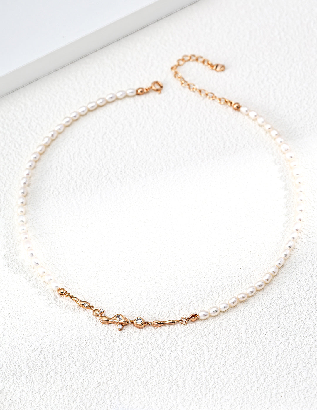 “Dreaming of the Milky Way” Zircon Necklace