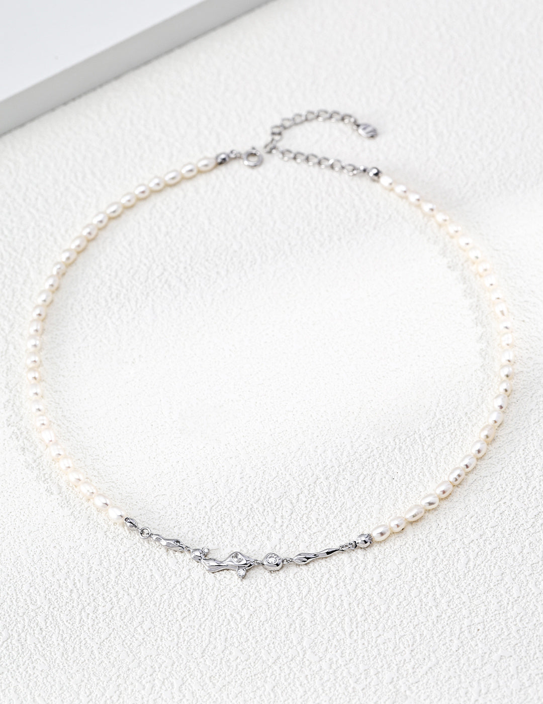 “Dreaming of the Milky Way” Zircon Necklace