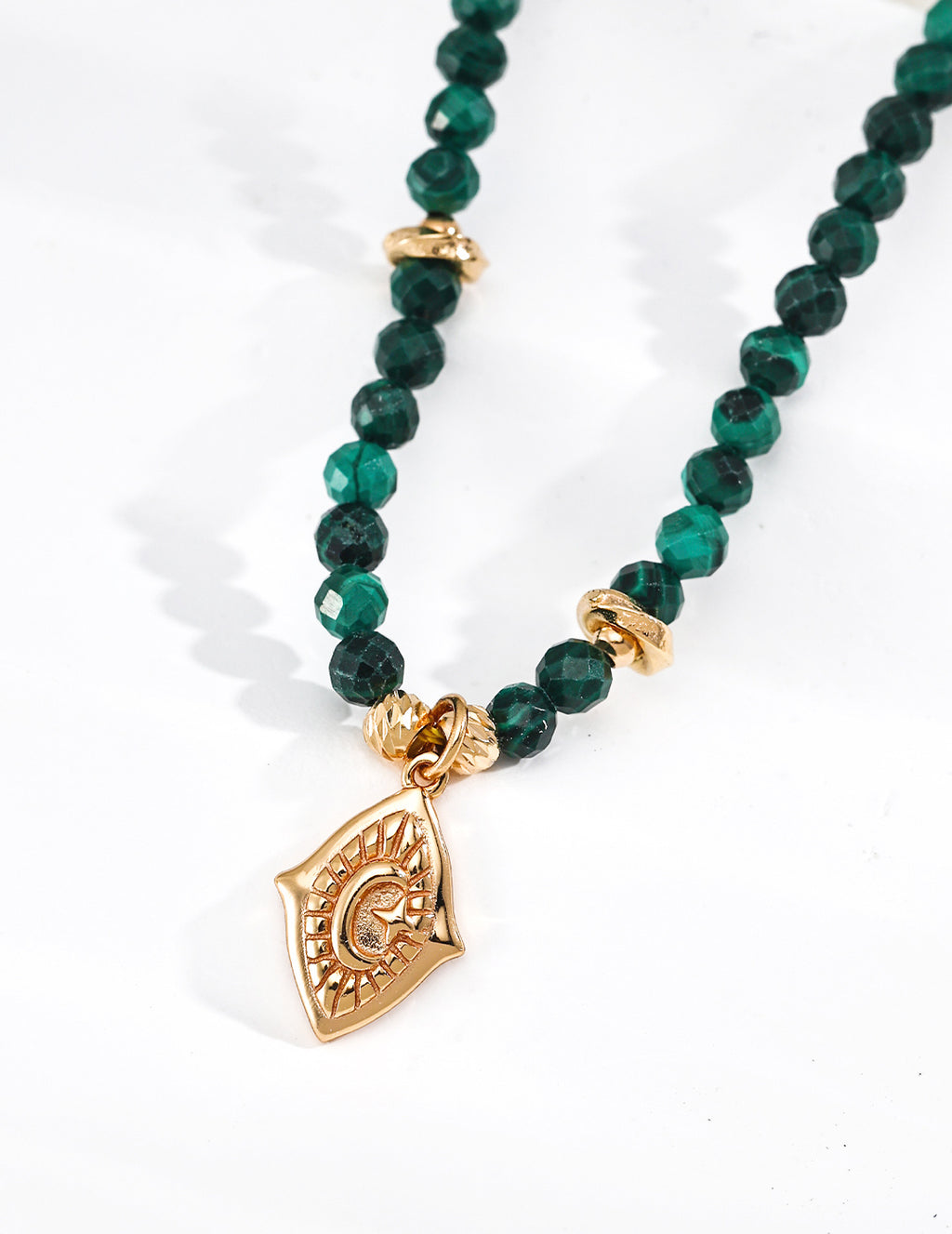 Yuexi Series Necklace: Malachite Necklace