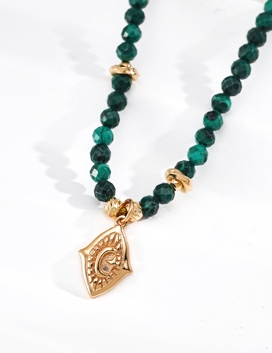 Yuexi Series Necklace: Malachite Necklace