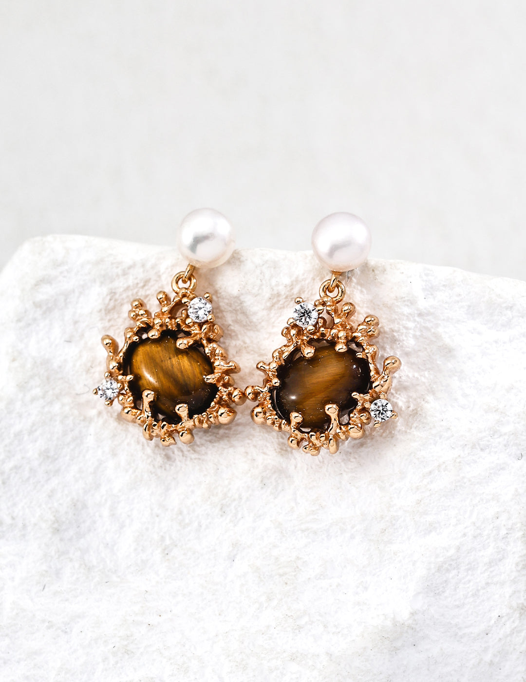 Tiger's Eye Earrings