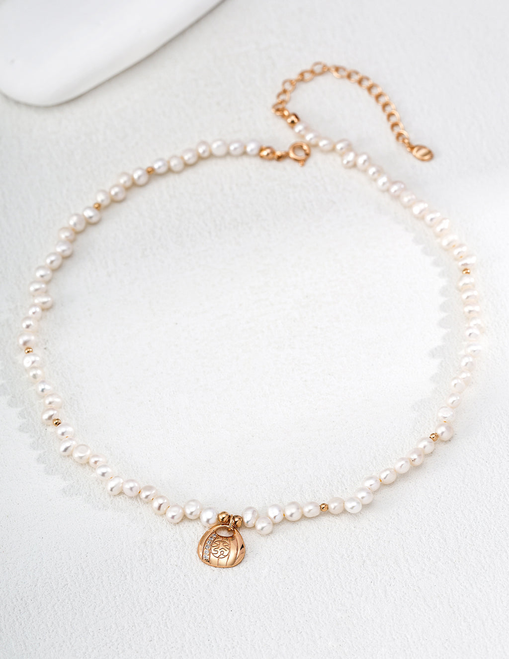 Natural Pearl Prosperity Necklace
