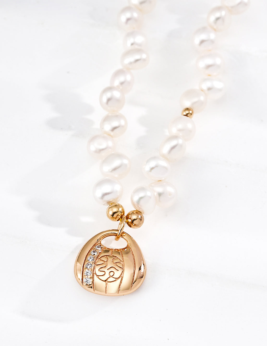 Natural Pearl Prosperity Necklace